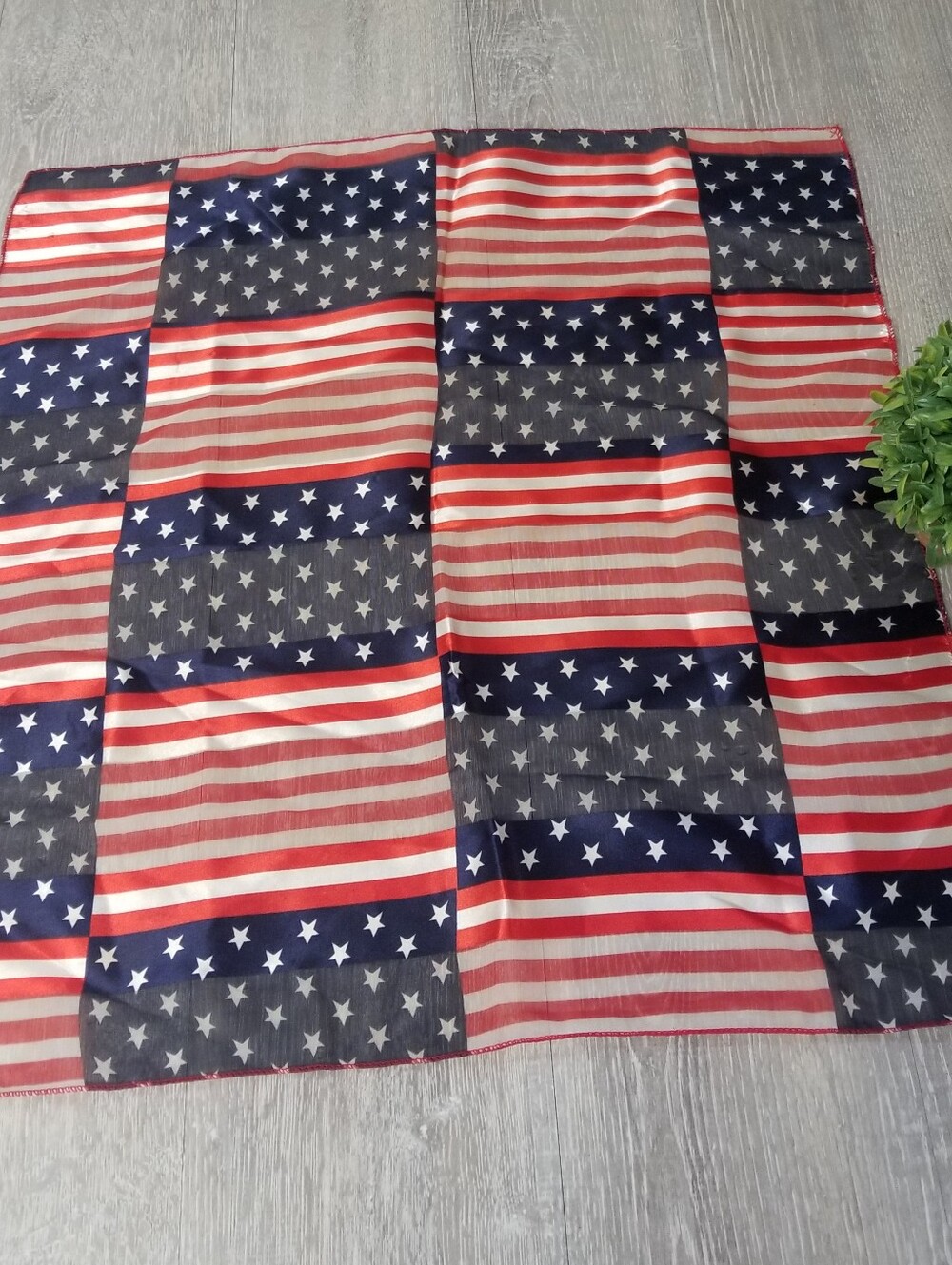 Americana Square Scarf - Picture 1 of 4